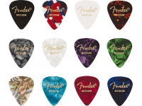 Fender 351 Shape Celluloid Medley Medium 12 Pack Fender 351 Shape Celluloid Medley Medium 12 Pack